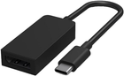 Adapter Microsoft USB Type-C - DisplayPort Black (JWG-00004) - obraz 1