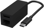 Adapter Microsoft USB Type-C - RJ-45 Black (JWM-00004) - obraz 1