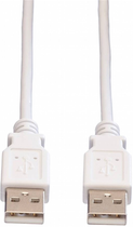 Kabel Value USB Type-A - USB Type-A 3 m White (11.99.8931) - obraz 2