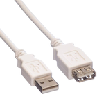 Kabel Value USB Type-A - USB Type-A 0.8 m White (11.99.8946) - obraz 2