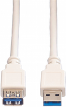 Kabel Value USB Type-A - USB Type-A 0.8 m Grey (11.99.8977) - obraz 2