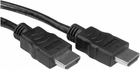 Kabel Value HDMI - HDMI 1 m Black (7611990197576) - obraz 1