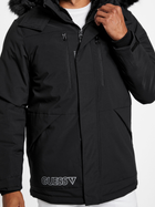 Зимова куртка чоловіча Guess X2RL14WF8E2 L Чорна (7621701022783) - зображення 3