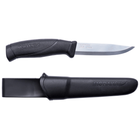 Туристичний ніж із чохлом Morakniv Companion (S) Black нержавіюча сталь (12141)