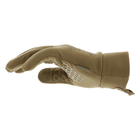 Перчатки тактические Mechanix ColdWork Base Layer Coyote, Койот, размер XXL, сенсорные, теплые зимние перчатки - изображение 12