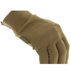 Перчатки тактические Mechanix ColdWork Base Layer Coyote, Койот, размер XXL, сенсорные, теплые зимние перчатки - изображение 14