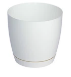 Горшок для цветов Toscana Krugla-15 2,2 л белый Form-Plastic