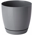 Горшок для цветов Toscana Krugla-17 3 л серый Form-Plastic
