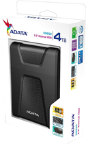 Dysk twardy ADATA DashDrive Durable HD650 4TB AHD650-4TU31-CBK 2.5" USB 3.1 External Black (4713218460479) - obraz 4