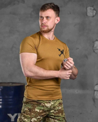 Тактична чоловіча футболка Міна потовідвідна L койот (85512) - зображення 3