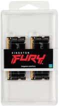 Оперативна пам'ять Kingston Fury SODIMM DDR4-2933 16384MB PC4-23500 (Kit of 2x8192) Impact Black (KF429S17IBK2/16) - зображення 2