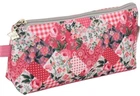 Шкільний пенал-косметичка 1 відділення Flowers 19х9x4.5см Kite