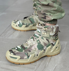 Тактичні чоловічі берці AK демісезонні військові берці Tactic армійські черевики Waterproof Мультикам 46 розмір - зображення 5