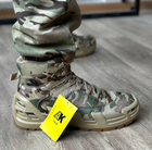 Тактичні чоловічі берці AK демісезонні військові берці Tactic армійські черевики Waterproof Мультикам 45 розмір - зображення 7