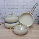 Набір посуду O.M.S. Collection 3023 IND-Ivory 7 предметів