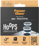 Захисне скло PanzerGlass Hoops Camera Lens Protector для Apple iPhone 15 / 15 Plus Blue (5711724011900) - зображення 4