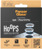 Захисне скло PanzerGlass Hoops Camera Lens Protector для Apple iPhone 15 / 15 Plus Blue (5711724011900) - зображення 4