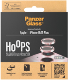 Захисне скло PanzerGlass Hoops Camera Lens Protector для Apple iPhone 15 / 15 Plus Pink (5711724011924) - зображення 4