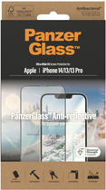 Szkło hartowane PanzerGlass Anti-reflective Screen Protector do Apple iPhone 14 / 13 / 13 Pro Ultra-Wide Fit (5711724027758) - obraz 4