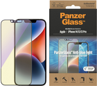 Захисне скло PanzerGlass Anti-blue light Screen Protector для Apple iPhone 14 / 13 / 13 Pro Ultra-Wide Fit (5711724027796) - зображення 1