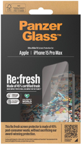 Захисне скло PanzerGlass Re:fresh Screen Protector для Apple iPhone 15 Pro Max Ultra-Wide Fit w. EasyAligner (5711724028243) - зображення 4