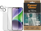 Zestaw PanzerGlass 3-in-1 Pack do Apple iPhone 14 Plus etui + szkło hartowane + szkło do obiektywów (B0403+2785) - obraz 2