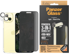 Набір PanzerGlass Privacy 3-in-1 Pack для Apple iPhone 15 Plus чохол + Захисне скло + Захисне скло для камери (B1174+P2811) - зображення 3