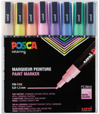 Zestaw markerów Posca PC 3M Fine Tip Pastel 8 szt (3296280033402) - obraz 1