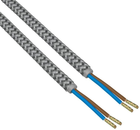 Електричний кабель в оплітці DPM 1.8 м сіро-білий (DIC0518) - зображення 1