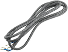 Електричний кабель в оплітці DPM 1.8 м сіро-білий (DIC0518) - зображення 2
