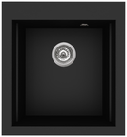 Кухонна мийка Pyramis Siros 47x51.5 1B Чорна (47x51.5 1B 070084301 czarny) - зображення 1
