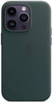 Чохол протиударний шкіряний OEMG Guard Shockproof Leather Case with MagSafe для Apple iPhone 14 Pro (6.1") Forest Green (MPPH3ZE/A)
