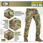 Тактичні M-Tac штани Aggressor Gen.II ріп-стоп MC 3XL - зображення 3