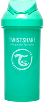 Чашка-непроливайка Twistshake із силіконовою соломинкою Зелена 360 мл (7350083125903) - зображення 2
