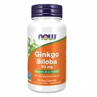 Натуральная добавка Now Foods Ginkgo Biloba 60 мг Веганские капсулы
