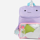 Dziecięcy plecak Skip Hop Zoo Big Kid Backpack Narwal Jednorożec 8 l Liliowy (195861223061) - obraz 4