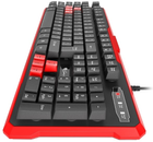 Клавіатура дротова Natec Genesis Rhod 110 USB Black/Red (NKG-0975) - зображення 3
