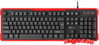 Клавіатура дротова Natec Genesis Rhod 110 USB Black/Red (NKG-0975) - зображення 2