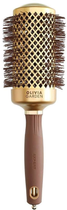Okrągła szczotka Olivia Garden Expert Blowout Shine do modelowania i suszenia włosów Gold/Brown 55 mm (5414343020512) - obraz 1
