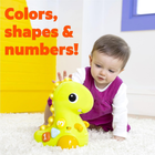 Музична іграшка Bright Starts GoGo Dino Crawl & Count (0074451125063) - зображення 4