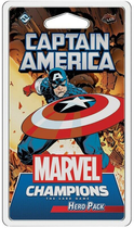 Доповнення до гри Fantasy Flight Games Marvel Champions Captain America Hero Pack (0841333110505) - зображення 1