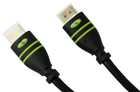 Kabel TECHly HDMI 1.4 Ethernet M/M 2 m Czarny (8057685304475) - obraz 3