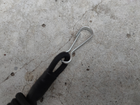 Кобура поясная для пм + шнур страховочный петля с чехлом подсумком под магазин Oxford чёрная 11609-1 MS - изображение 5