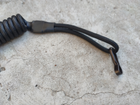 Кобура поясная для пм + шнур страховочный петля с чехлом подсумком под магазин Oxford чёрная 11609-2 MS - изображение 8
