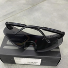 Балістичні окуляри Swiss Eye Defense Smoke з димчастою лінзою чорні (243827) - зображення 5