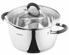 Кастрюля Ardesto Gemini Livorno с крышкой и сливом 5.5 л