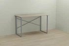 Комп'ютерний стіл Ferrum-decor Дейв 75x140x70 сірий ДСП Дуб Сонома 16мм