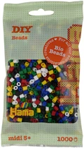 Термомозаика Hama Набор цветных био-бусин Midi 5+ 1000 шт 6 цветов (HM-190-198)