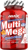 Вітамінний комплекс Amix Multi Mega Stack 120 таб (8594159532779)