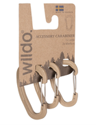 Набір 3 карабіни Wildo Койот ACCESSORY CARABINER SET COYOTE (15920105)